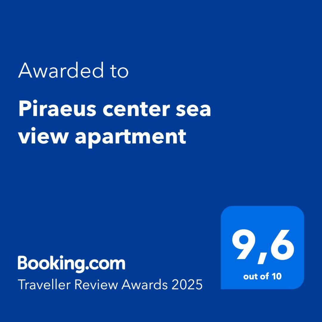 Piraeus Center Sea View Apartment Exterior foto